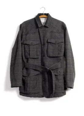 ARVE | Cargo Pockets Tweed Jacket | Trout