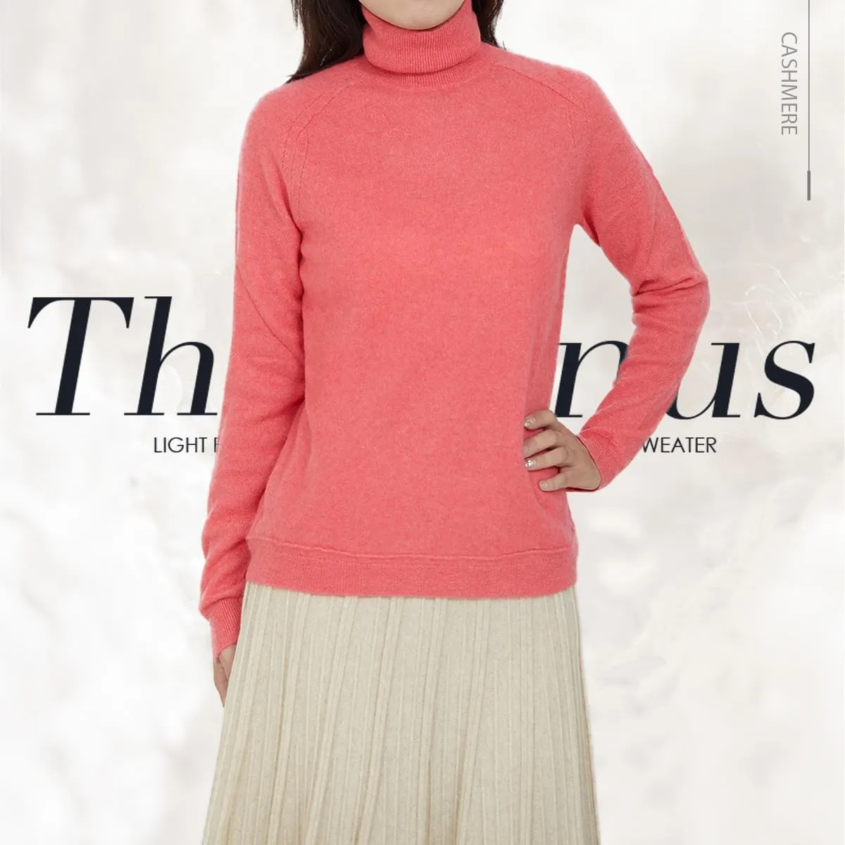 Cashmere Sweaters for Women,100% Cashmere Long Sleeve Sweaters Crew Neck Solid Pullover Jumpers Tops