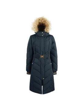 Charlotte Longline Coat - Navy