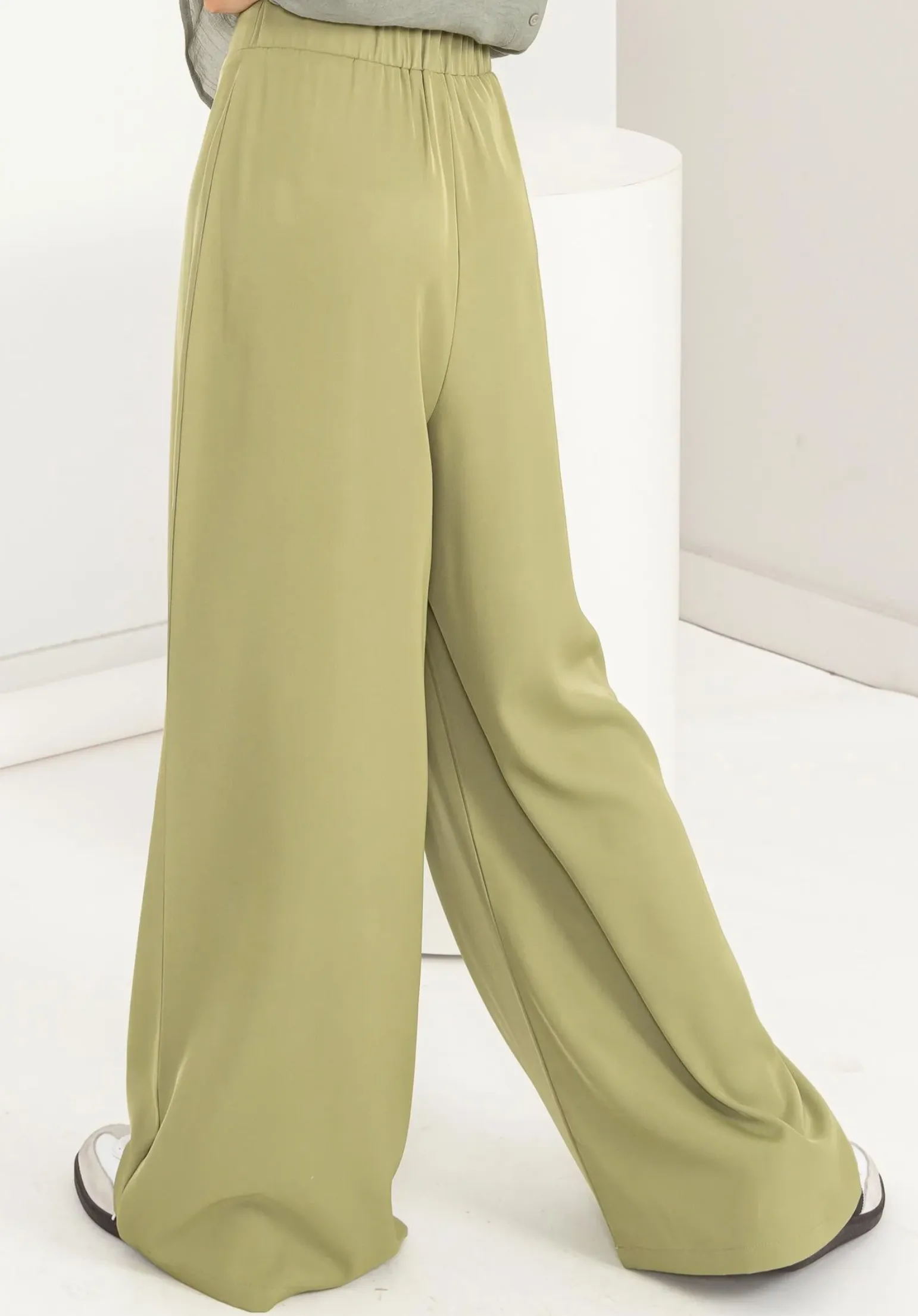 High Waist Wide-Leg Pants