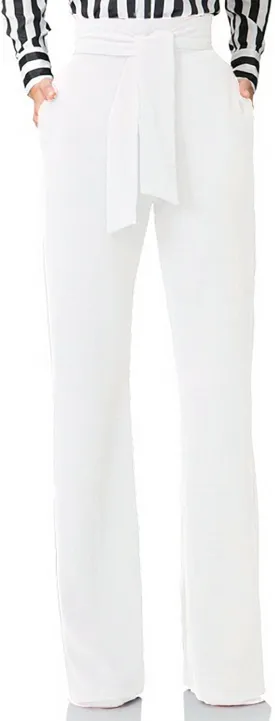 LKOUS Women's Dress Pants Stretchy High Waisted Wide Leg Pants Business Work Pants for Office
