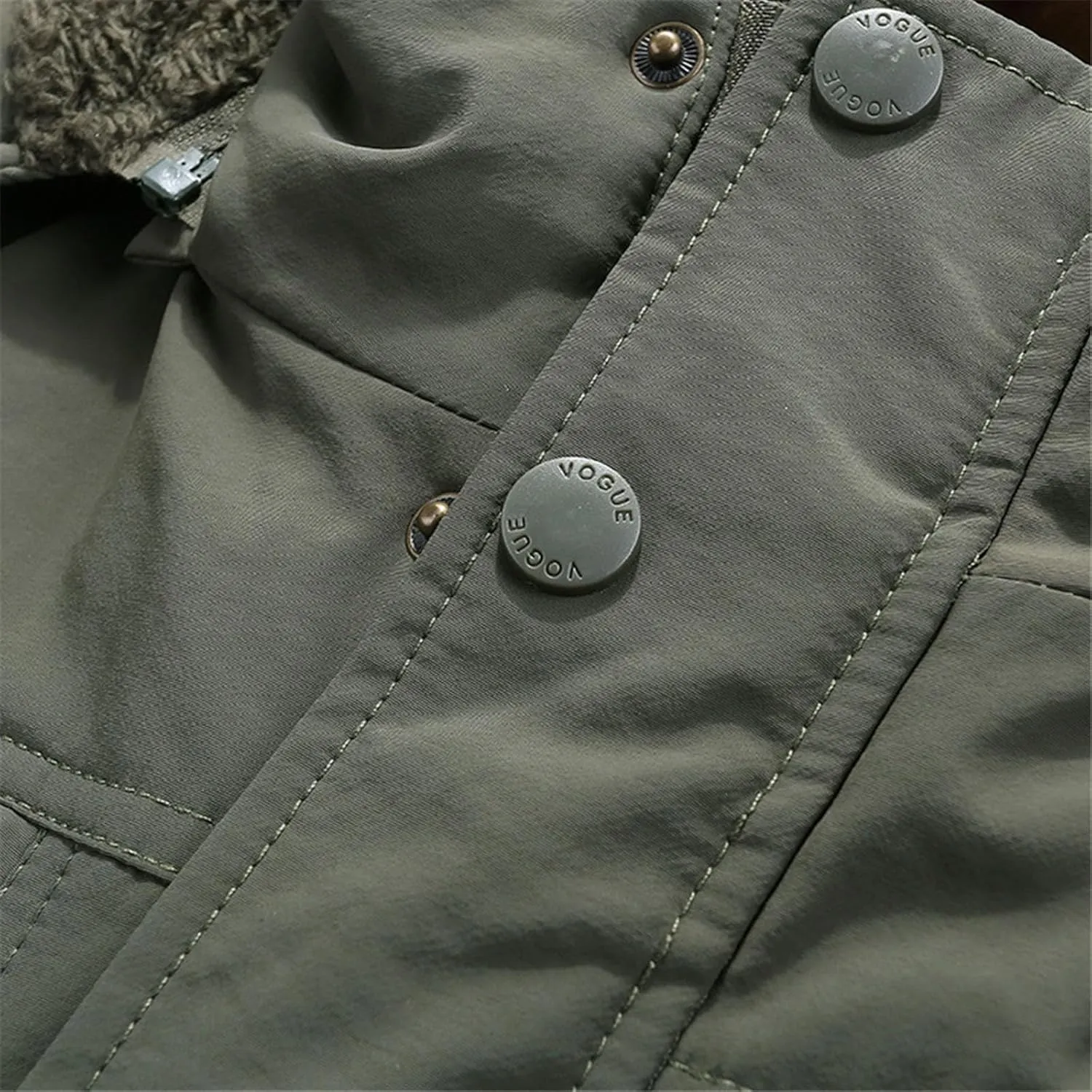 Men's Winter Thickened Warm Coat, Warm Fleece Wool, Loose Casual Cold- Jacket Soft Jacket Coat With Pockets