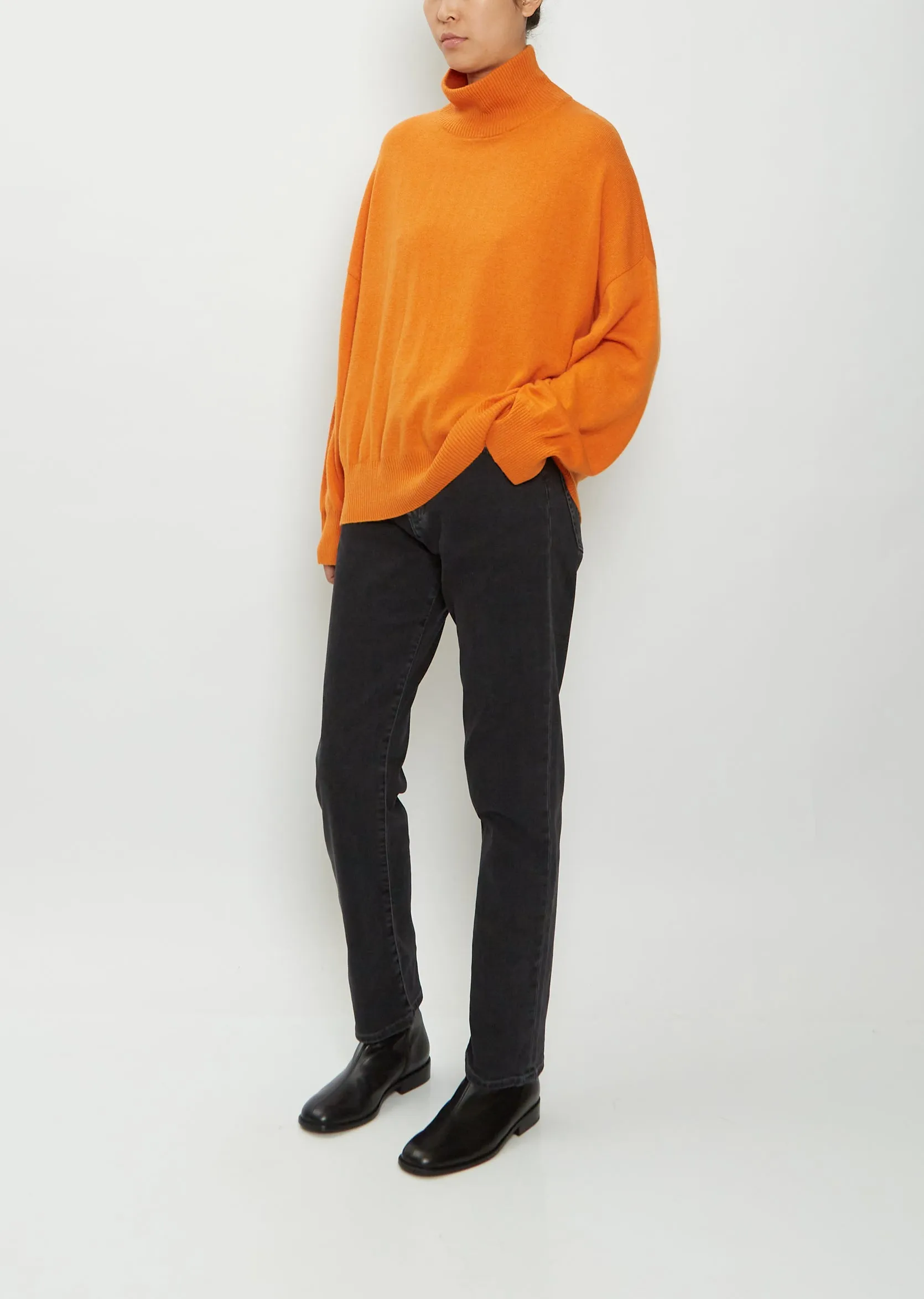 Murano High Collar Cashmere Sweater