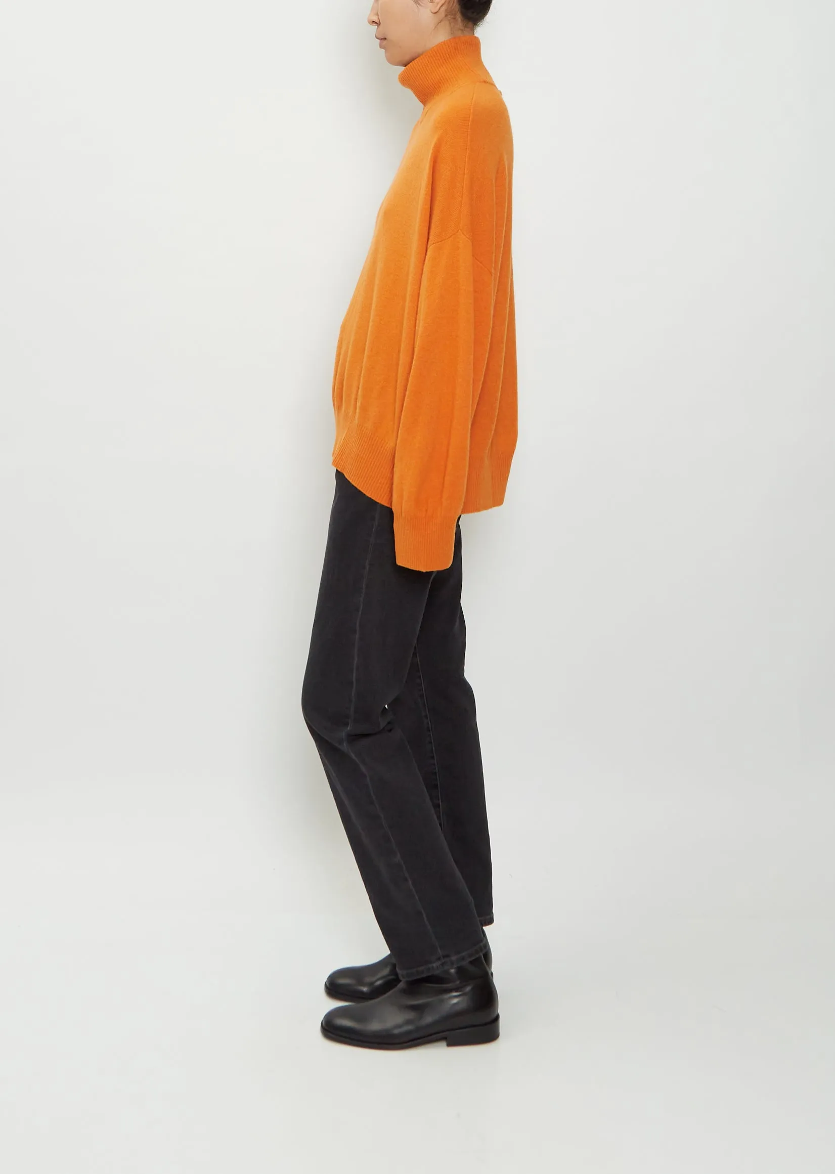 Murano High Collar Cashmere Sweater
