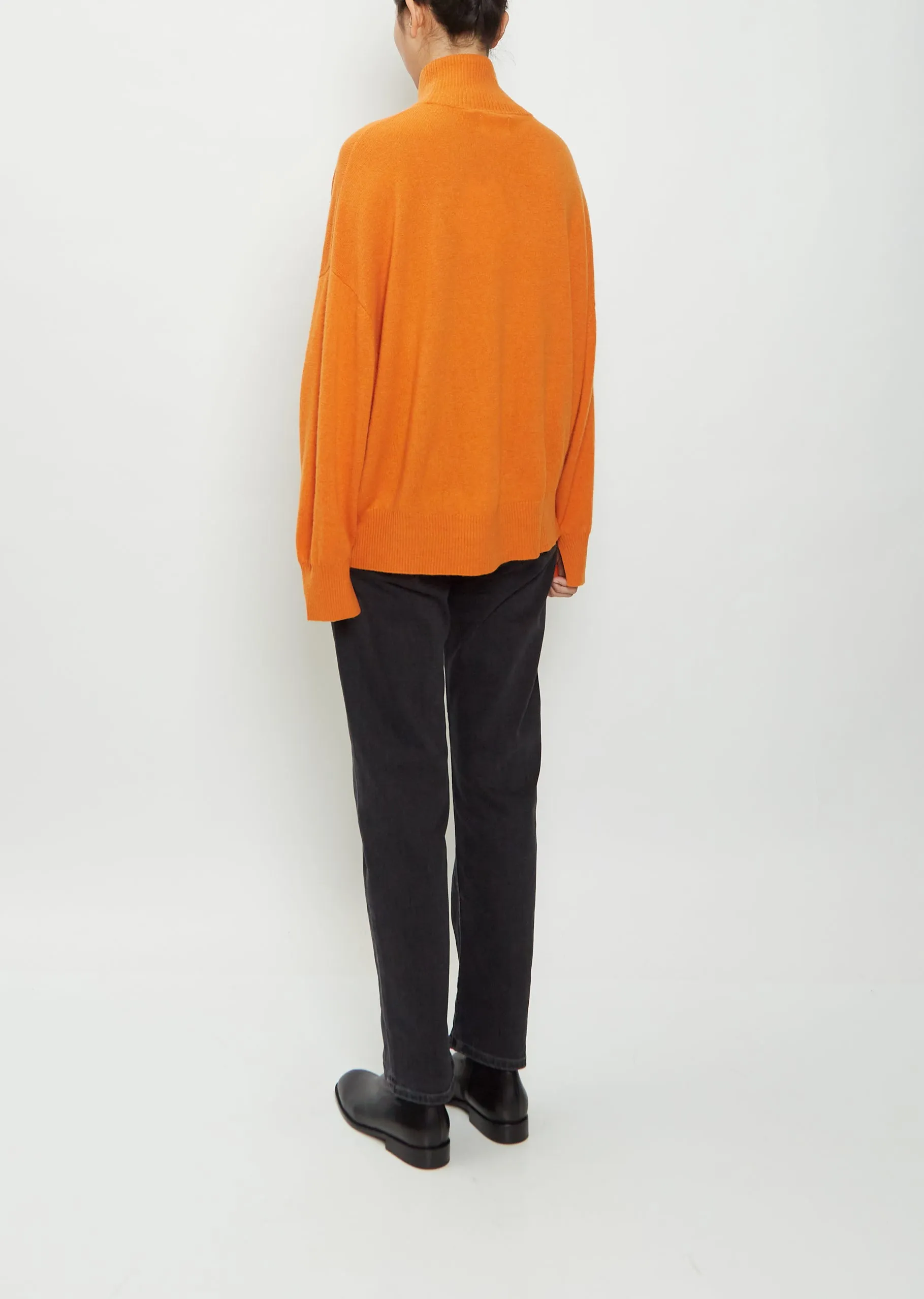 Murano High Collar Cashmere Sweater