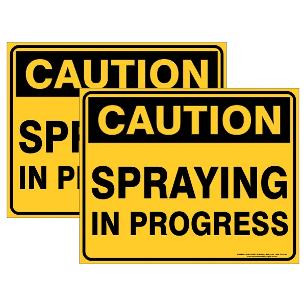 SPRAYING IN PROGRESS - Double Sided 500 x 400mm
