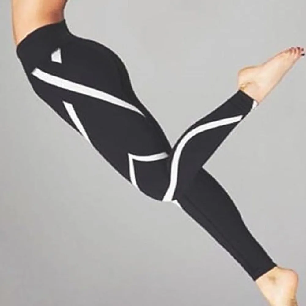 VenusFox Digital Print Skull&flower Black Leggings
