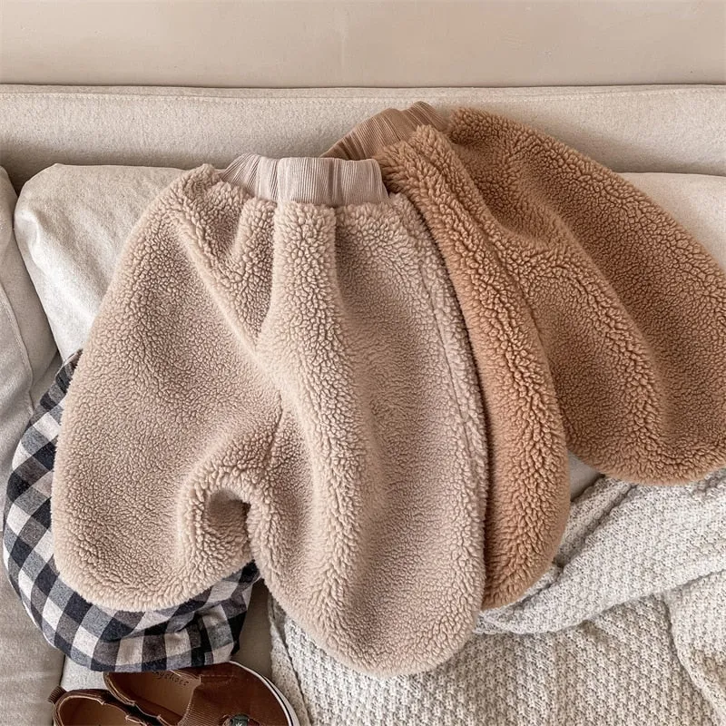 Warm Lamb Fleece Pants