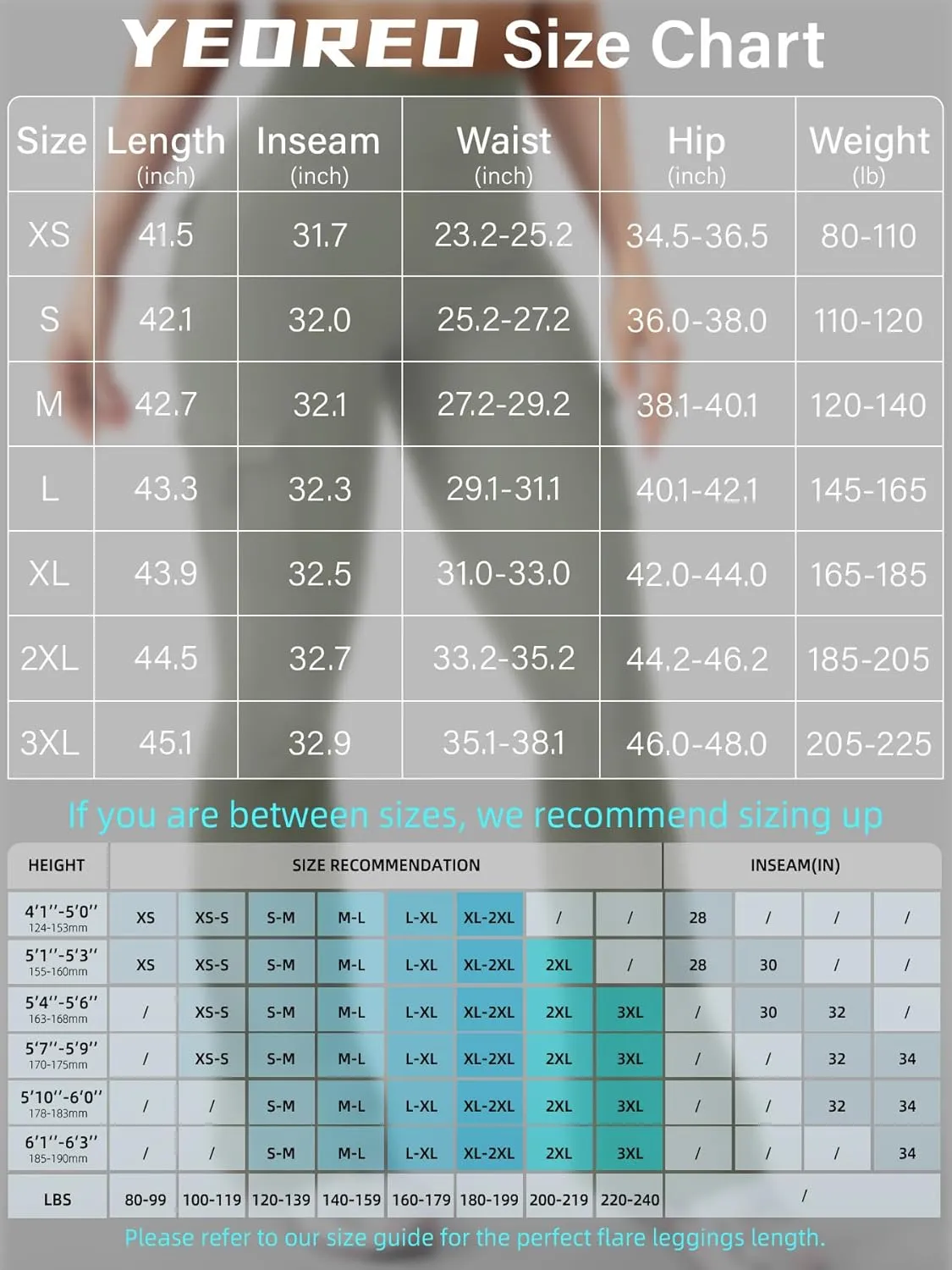 YEOREO CoreFlex Women Workout Flare Leggings with Pockets Hidden Scrunch High Waisted Cargo Gym Yoga No Front Seam Leggings