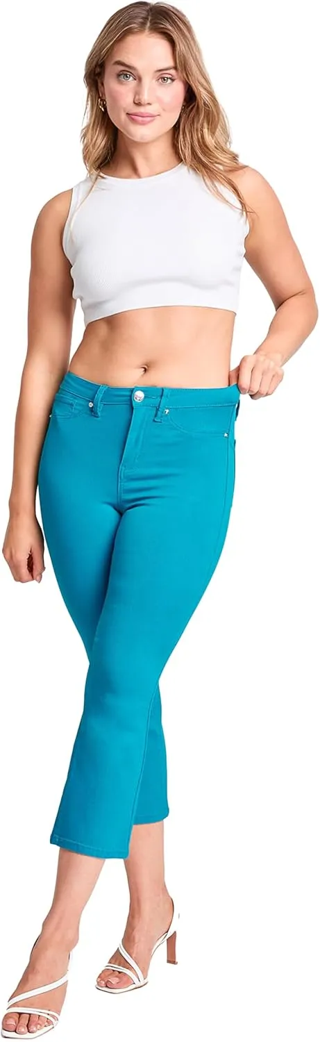 YMI Women's Hyperstretch Cropped Straight Leg