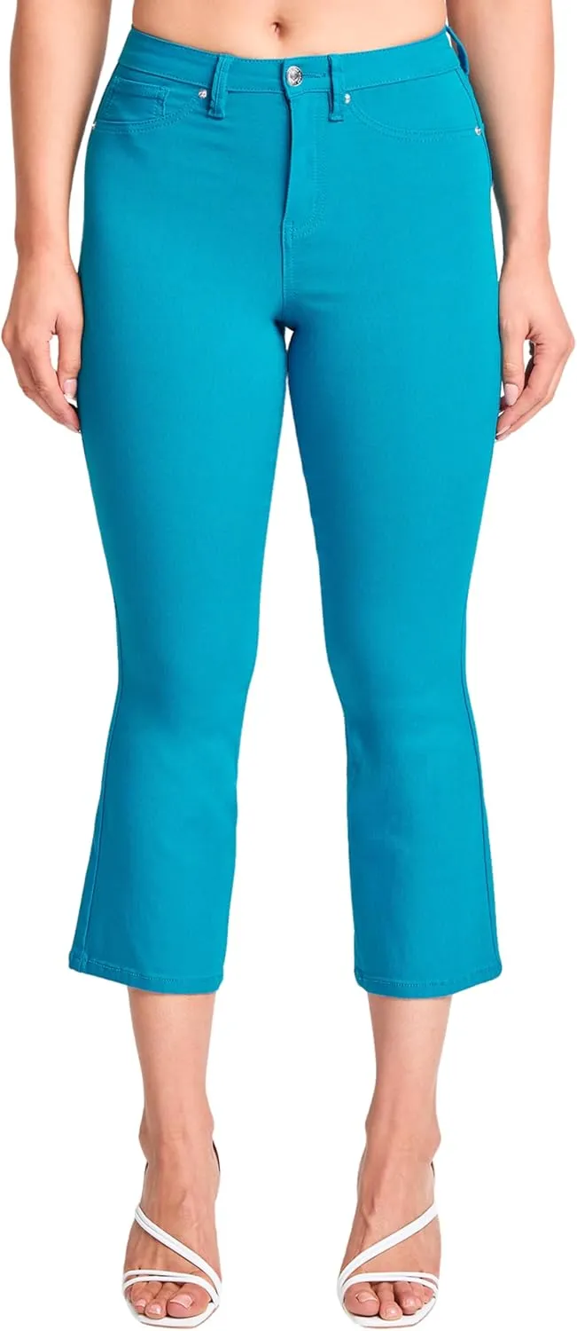 YMI Women's Hyperstretch Cropped Straight Leg