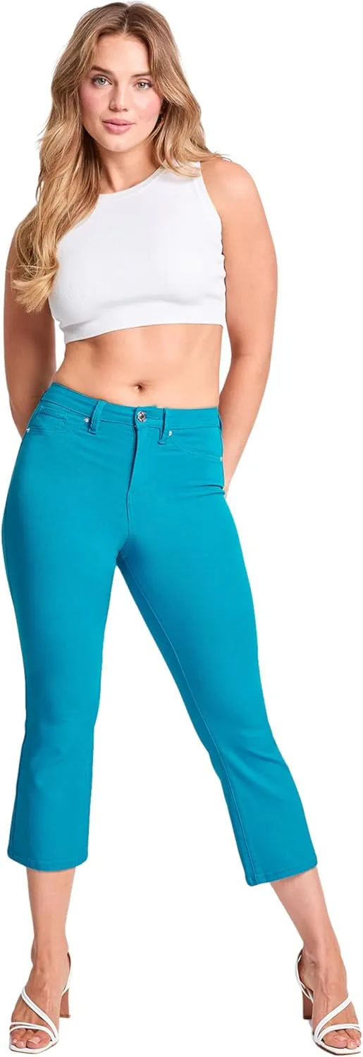 YMI Women's Hyperstretch Cropped Straight Leg