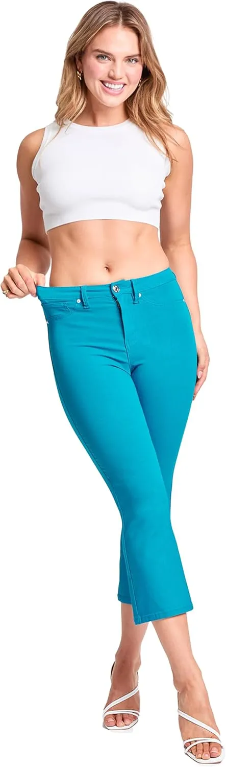 YMI Women's Hyperstretch Cropped Straight Leg