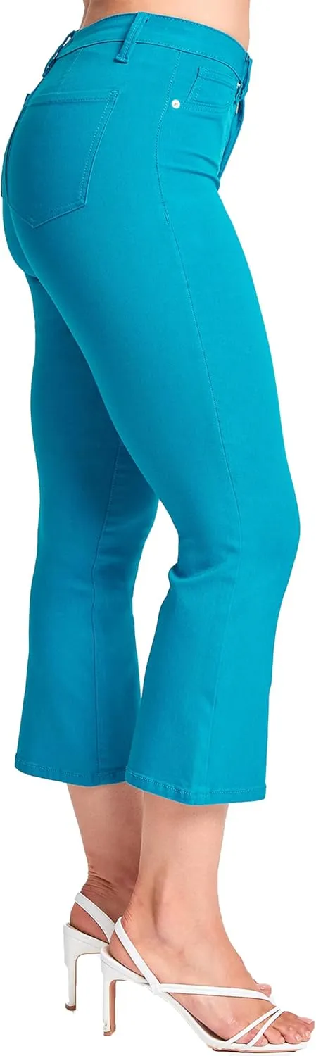 YMI Women's Hyperstretch Cropped Straight Leg