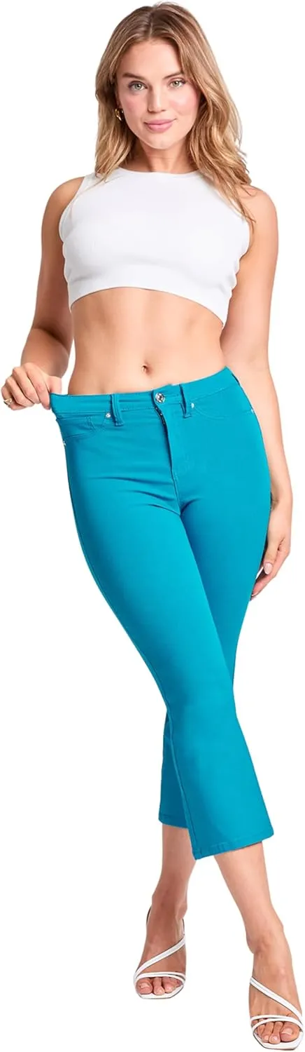 YMI Women's Hyperstretch Cropped Straight Leg